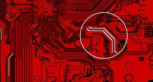 PCB with overlapping Copper and Impedance Line