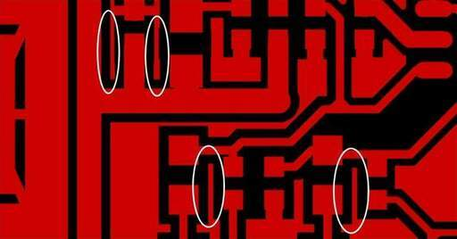 PCB with Dangling Traces