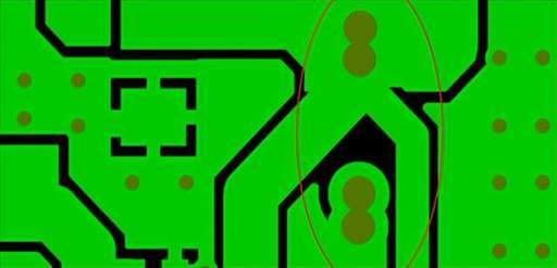 PCB Burr Issues in Figure-8 Holes