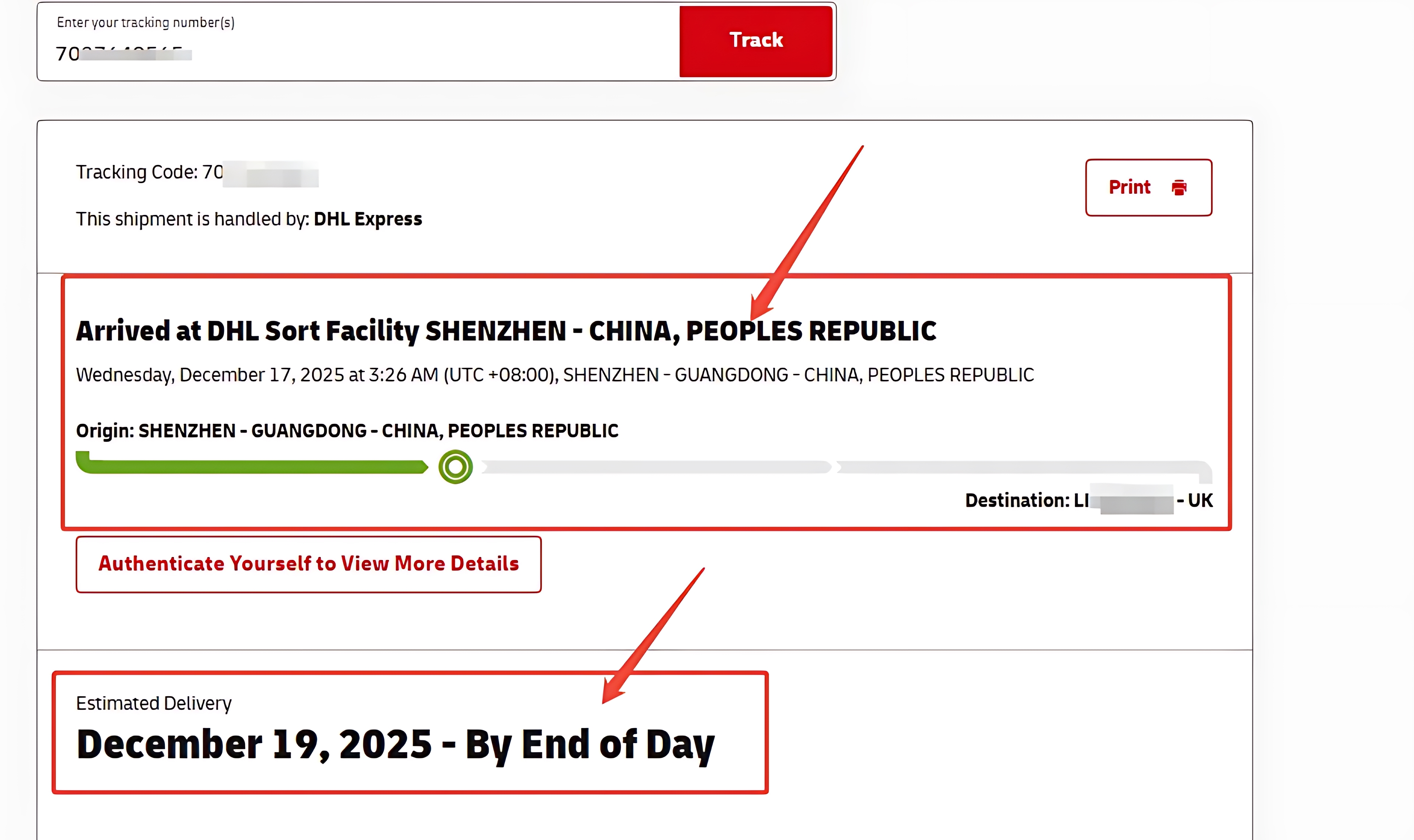 how to check delivery status 5